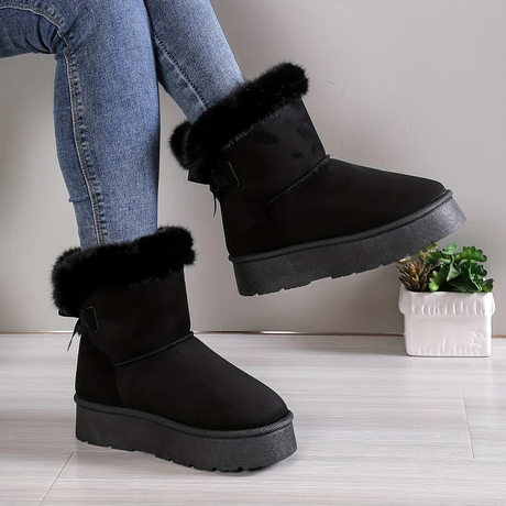 Cozy Slip-On Winter Boots for Women – Effortless Style & Warmth