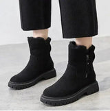 Cozy Velvet Snow Boots for Women – Stylish & Warm
