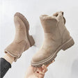 Cozy Velvet Snow Boots for Women – Stylish & Warm