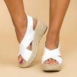 Criss-Cross Espadrille Wedge Sandals for Women – Stylish & Comfortable Summer Footwear