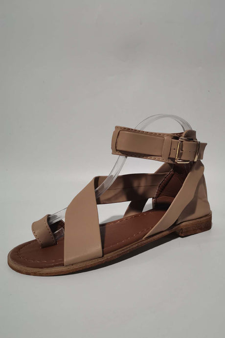 Crisscross Flat Sandals for Women – Effortless Style & Comfort