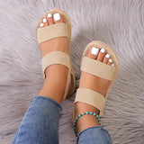 Crisscross Wedge Sandals for Women – Stylish & Comfortable