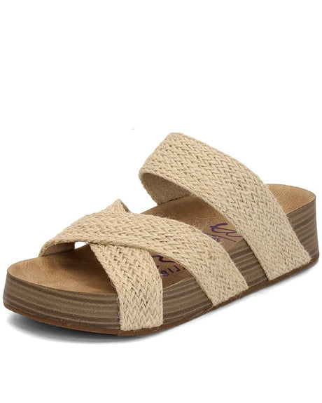Crisscross Wedge Sandals for Women – Stylish & Comfortable Summer Footwear