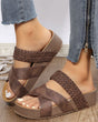 Crisscross Wedge Sandals for Women – Stylish & Comfortable Summer Footwear