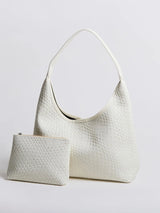 Croc-Embossed Shoulder Bag for Women – Stylish & Spacious