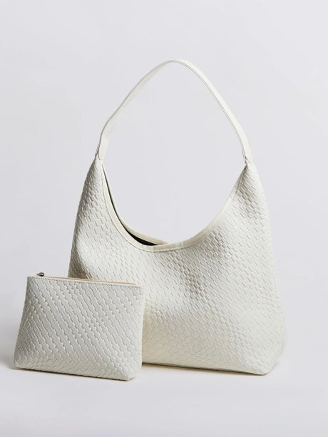 Croc-Embossed Shoulder Bag for Women – Stylish & Spacious