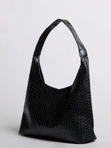 Croc-Embossed Shoulder Bag for Women – Stylish & Spacious