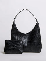 Croc-Embossed Shoulder Bag for Women – Stylish & Spacious