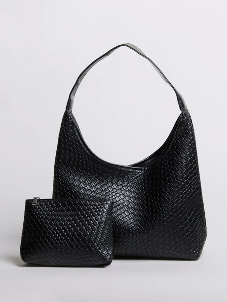 Croc-Embossed Shoulder Bag for Women – Stylish & Spacious