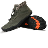 FrostTrail – Waterproof Winter Barefoot Boots (Unisex)
