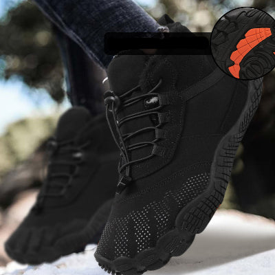 FrostTrail – Waterproof Winter Barefoot Boots (Unisex)