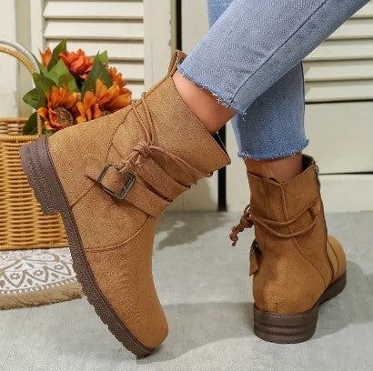 Elegant Black Ankle Boots for Women – Stylish & Comfortable Booties
