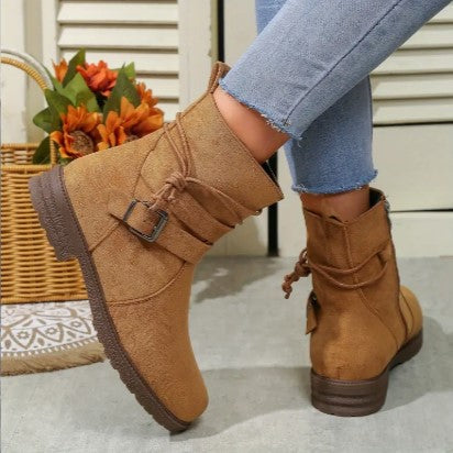 Elegant Black Ankle Boots for Women – Stylish & Comfortable Booties