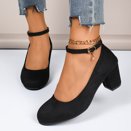 Elegant Block Heel Pumps for Women – Stylish & Versatile