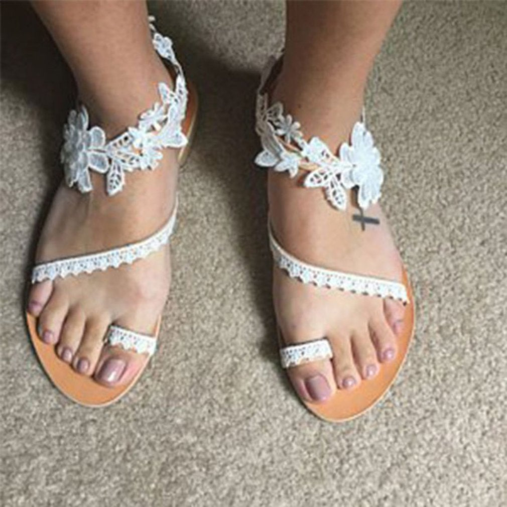 Elegant Lace Slippers for Women – Stylish Floral Design & Comfortable Fit