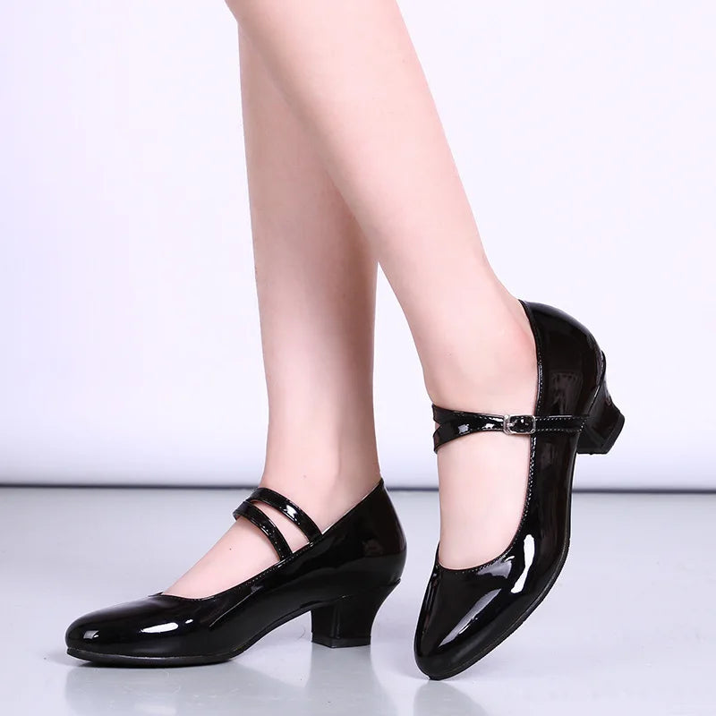 Elegant Mary Jane Heeled Shoes for Women – Stylish & Comfortable