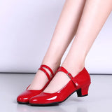 Elegant Mary Jane Heeled Shoes for Women – Stylish & Comfortable