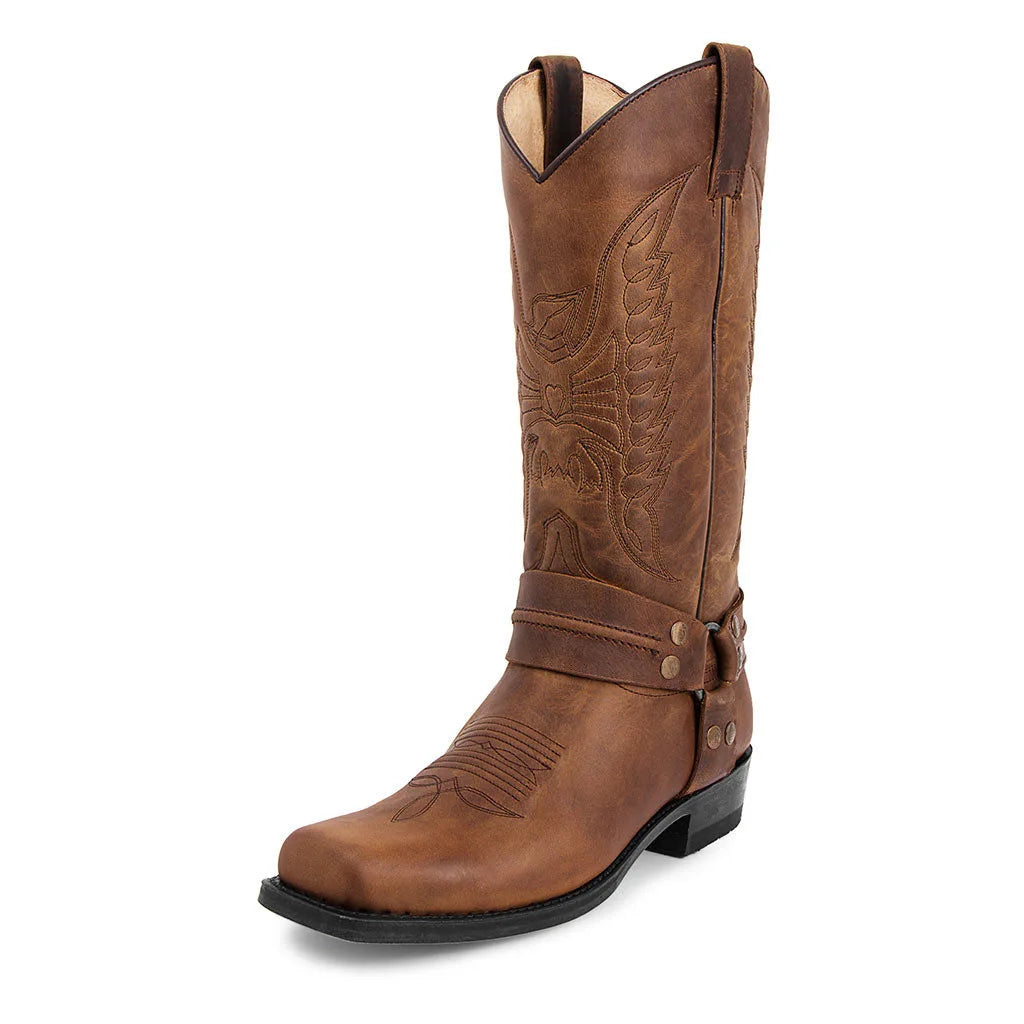 Embroidered Cowboy Boots for Men – Stylish & Comfortable