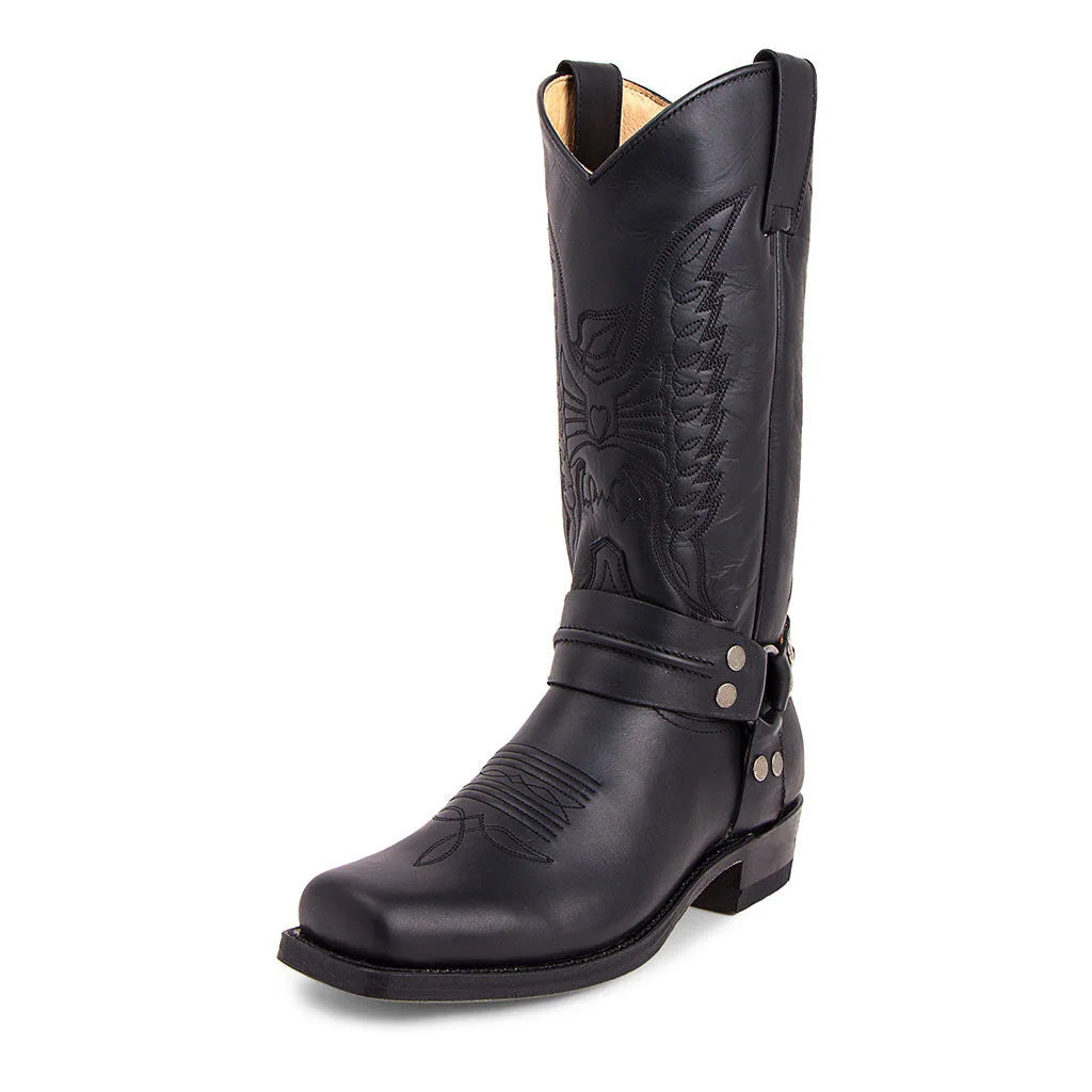 Embroidered Cowboy Boots for Men – Stylish & Comfortable