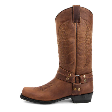Embroidered Cowboy Boots for Men – Stylish & Comfortable