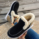 Faux Fur Lined Ankle Boots for Women – Cozy & Stylish Comfort