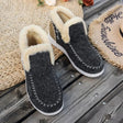 Faux Fur Lined Ankle Boots for Women – Cozy & Stylish Comfort