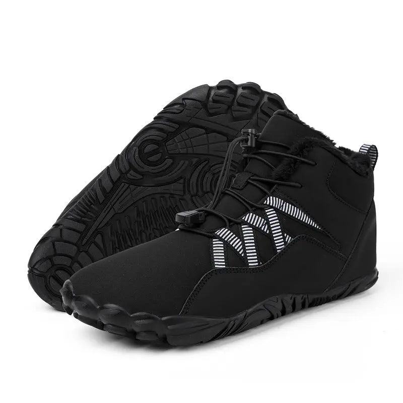 Five-Finger Barefoot Snow Boots for Women – Warm & Wear-Resistant 0
