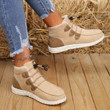 Fleece-Lined Sneaker Boots – Warm & Stylish Winter Footwear for Women