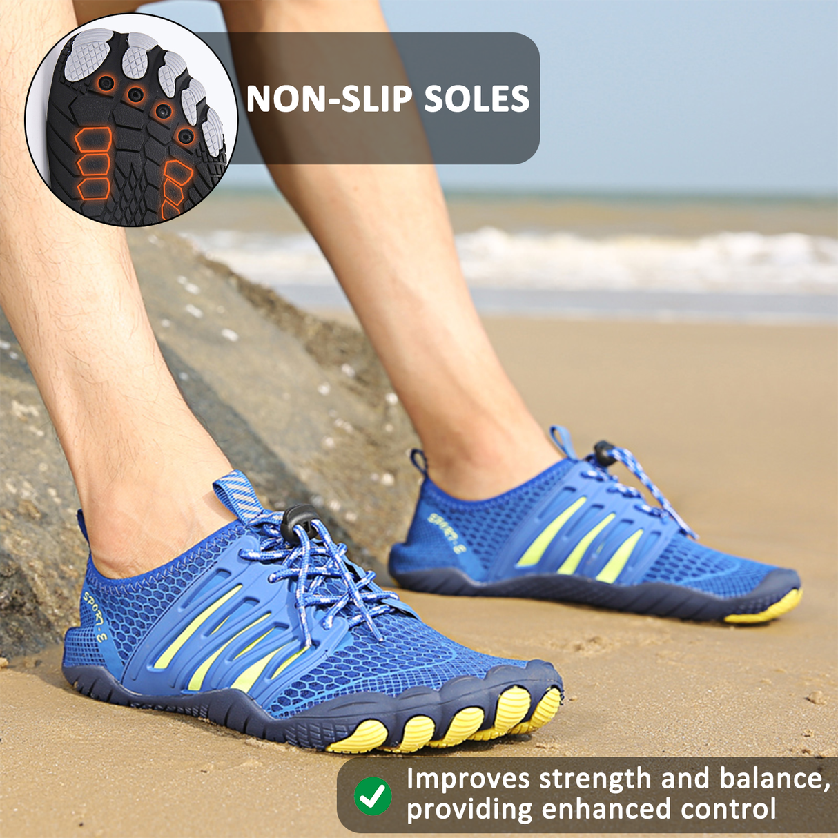 Flexible Barefoot Hiking Shoes for Unisex – Natural Comfort & Support 2