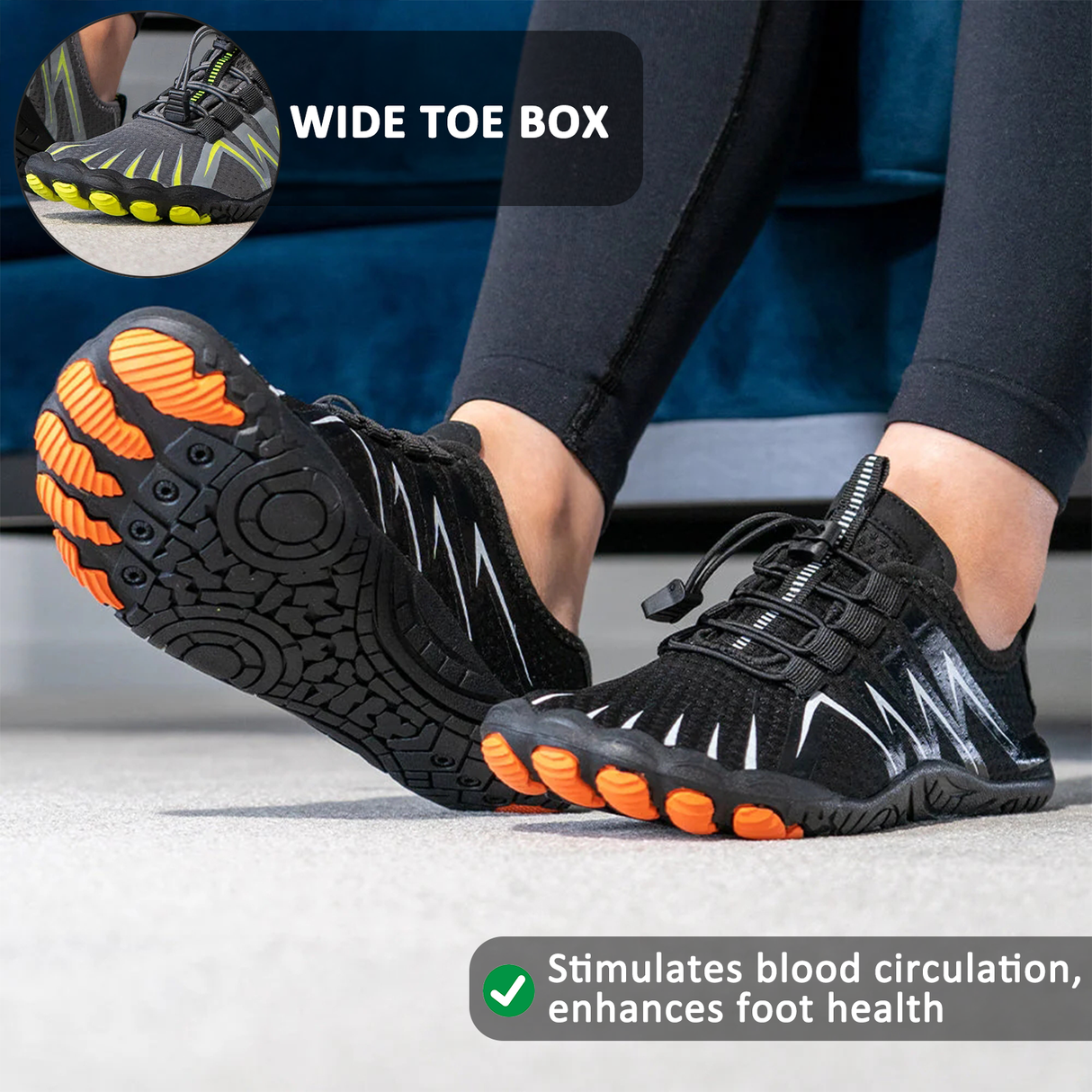 Flexible Barefoot Shoes for Unisex – Natural Comfort & Support 1