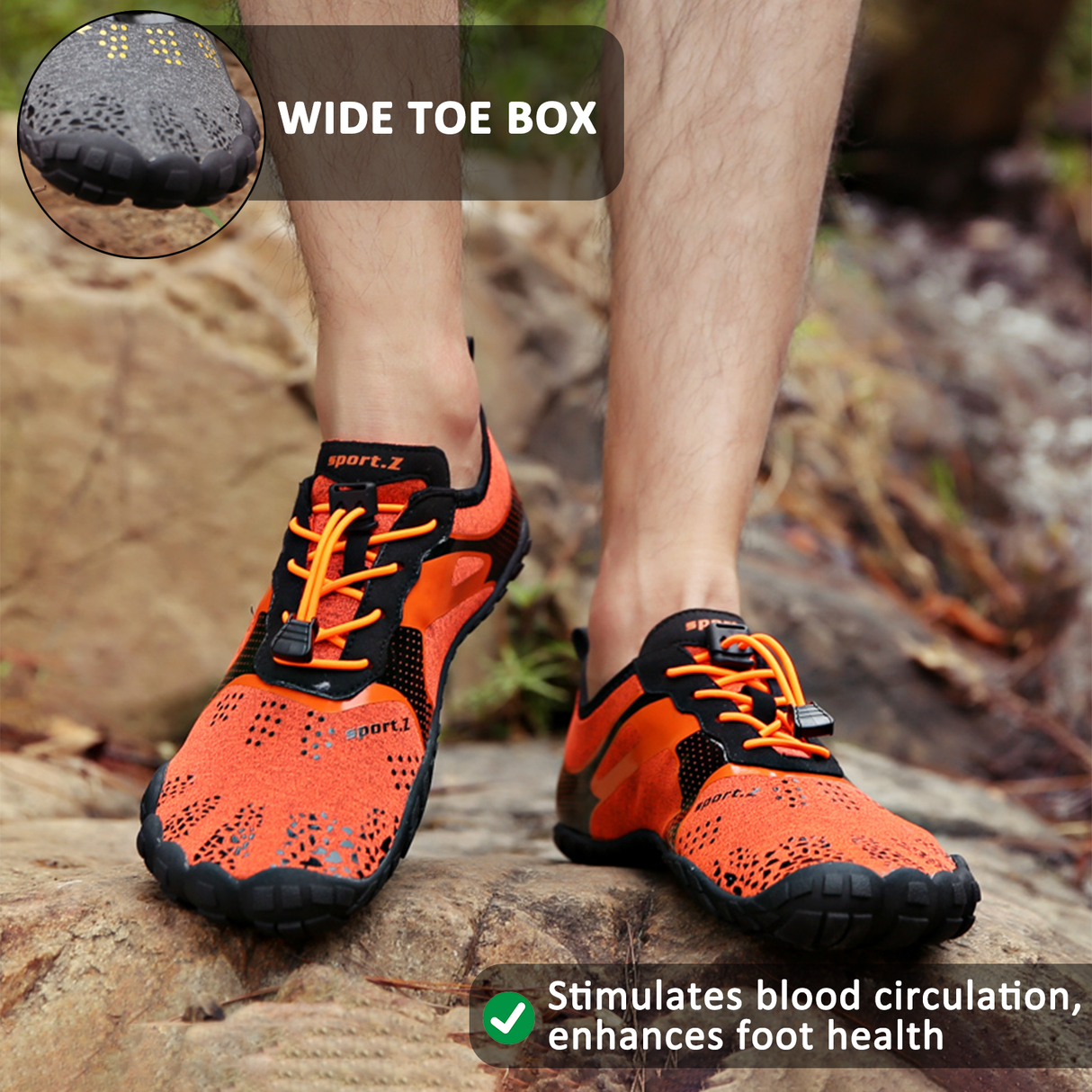 Flexible Barefoot Water Shoes for Men and Women – Comfortable & Breathable 3