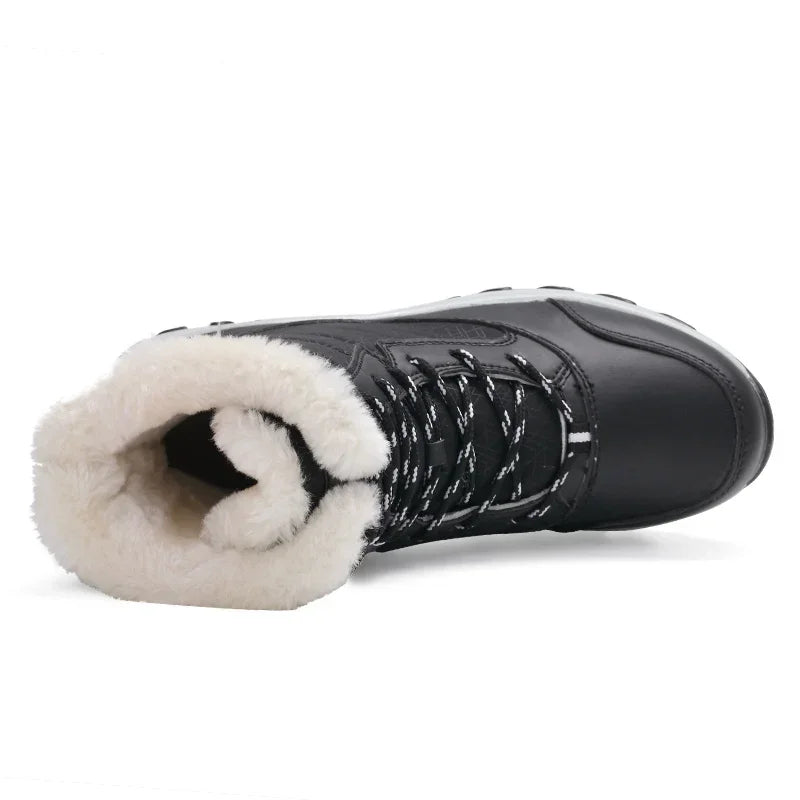Fur-Lined Platform Snow Boots for Women – Cozy & Stylish Winter Footwear