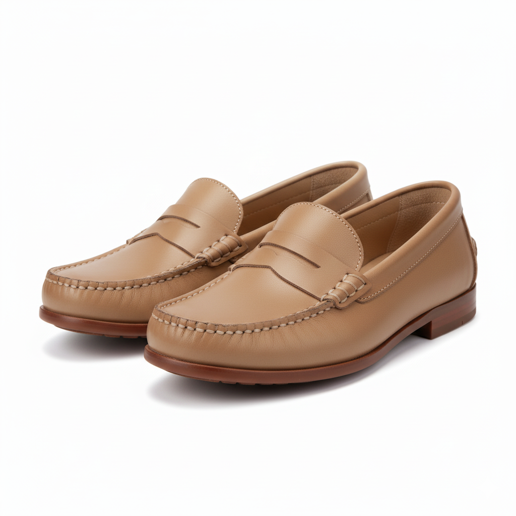 Women’s Classic Penny Loafers – Slip-On Shoes for Work & Everyday Comfort Bareroots Footwear