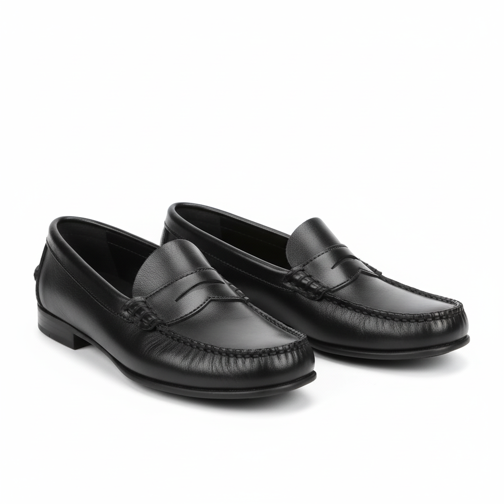 Women’s Classic Penny Loafers – Slip-On Shoes for Work & Everyday Comfort Bareroots Footwear