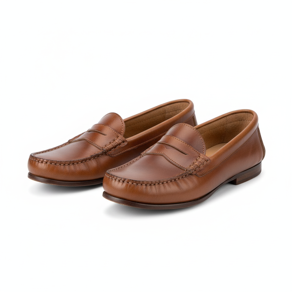 Women’s Classic Penny Loafers – Slip-On Shoes for Work & Everyday Comfort Bareroots Footwear