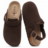 Classic Women's Clogs – Adjustable Strap, Comfortable & Traditional Design Bareroots Footwear