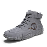 Genuine Leather Ankle Boots for Men – Stylish & Comfortable 0