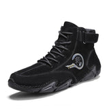 Genuine Leather Ankle Boots for Men – Stylish & Comfortable 4