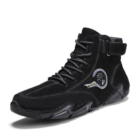 Genuine Leather Ankle Boots for Men – Stylish & Comfortable 4