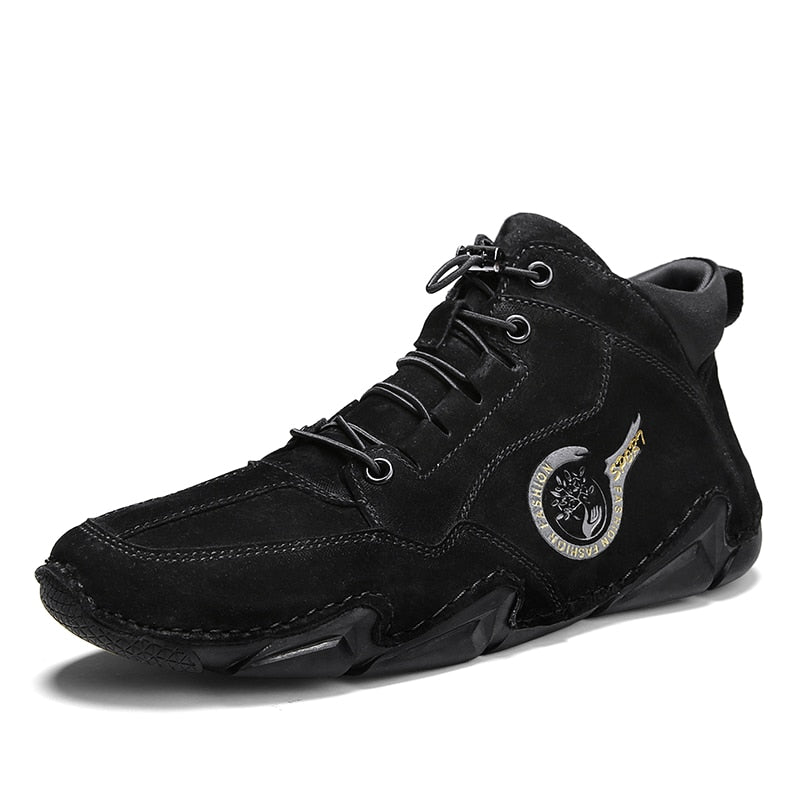 Genuine Leather Ankle Boots for Men – Stylish & Comfortable 7