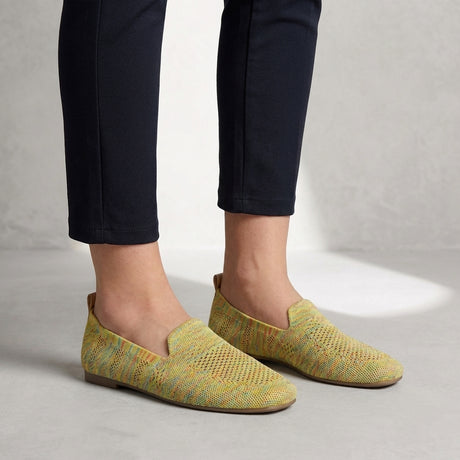 Breathable Knit Loafers – Lightweight Casual Comfort Walking Flats