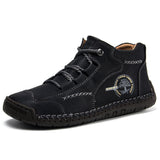 Hand-Stitched Leather Boots for Men – Comfortable & Stylish 5