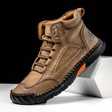 Handmade Leather Chukka Boots for Men – Stylish & Lightweight 3