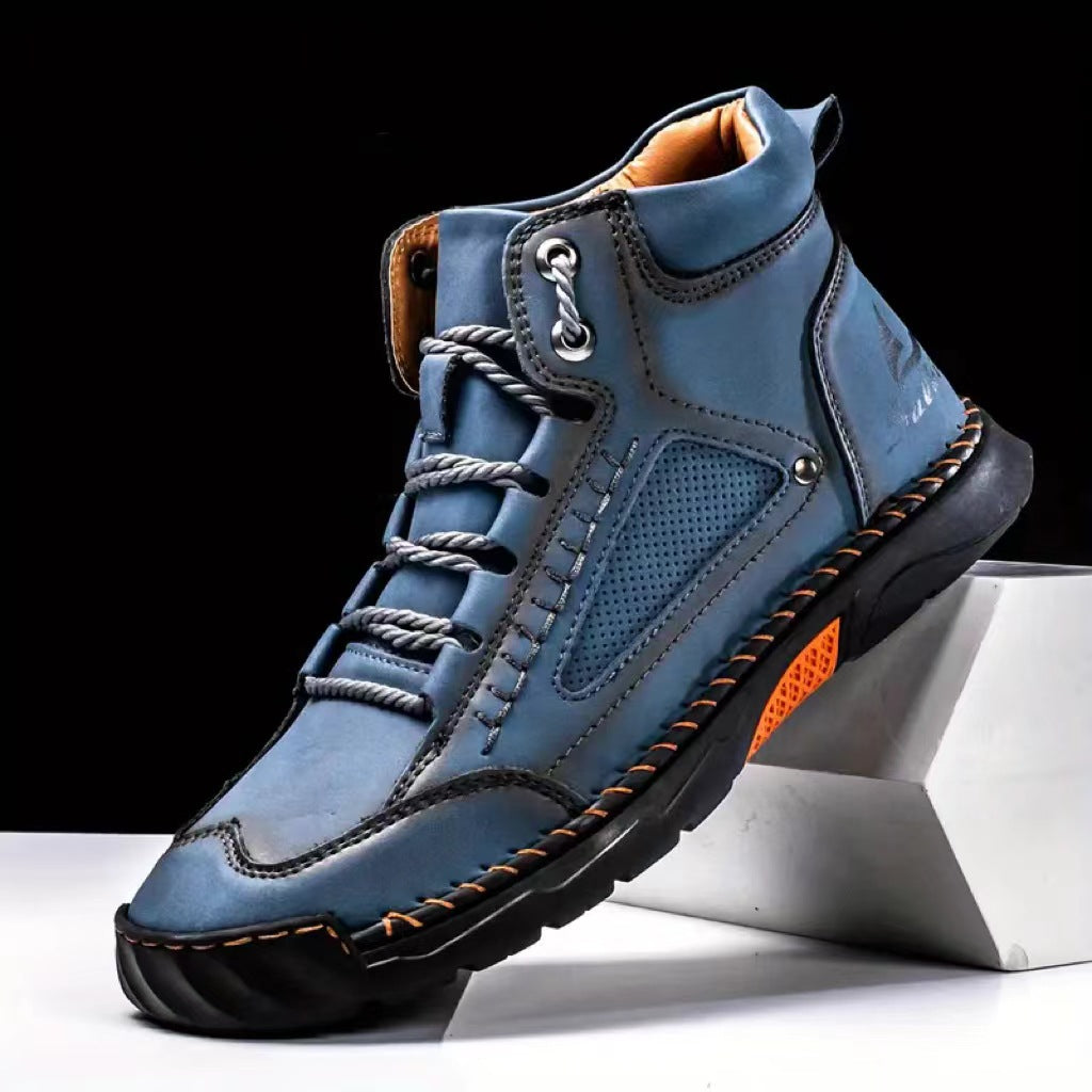 Handmade Leather Chukka Boots for Men – Stylish & Lightweight 4