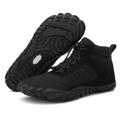 High-Top Waterproof Snow Boots for Unisex – Comfortable & Non-Slip Design