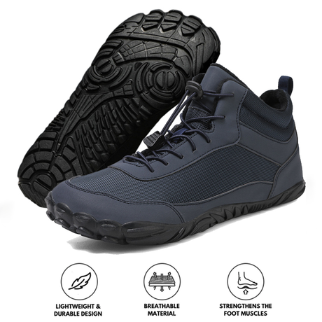 High-Top Waterproof Snow Boots for Unisex – Warm & Breathable Comfort 0