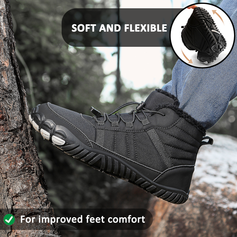 High-Top Waterproof Snow Boots for Women – Comfortable & Non-Slip Design 2