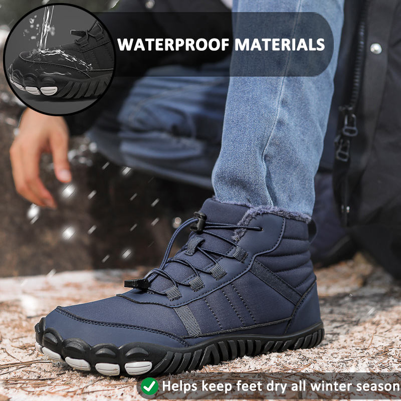 High-Top Waterproof Snow Boots for Women – Comfortable & Non-Slip Design 3