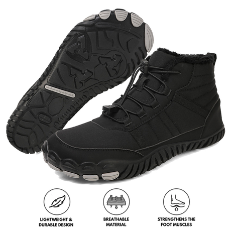 High-Top Waterproof Snow Boots for Women – Comfortable & Non-Slip Design 9