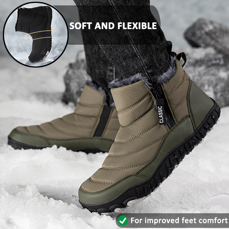 Insulated Snow Boots for Men – Waterproof & Non-Slip Comfort 4